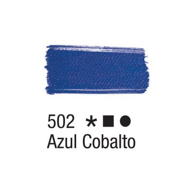 TINTA TECIDO ACRILEX 37ML AZUL COBALTO 502