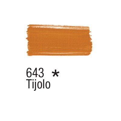 TINTA TECIDO ACRILEX 37ML TIJOLO 643