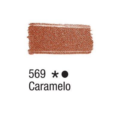 TINTA TECIDO ACRILEX 37ML CARAMELO 569