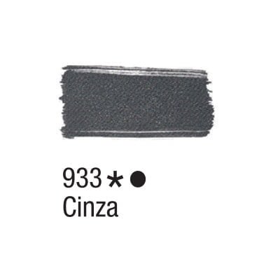 TINTA TECIDO ACRILEX 37ML CINZA 933