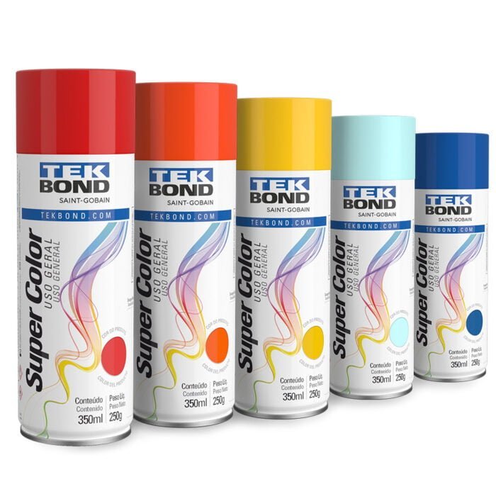 Tinta Spray uso geral Tek Bond 350ml