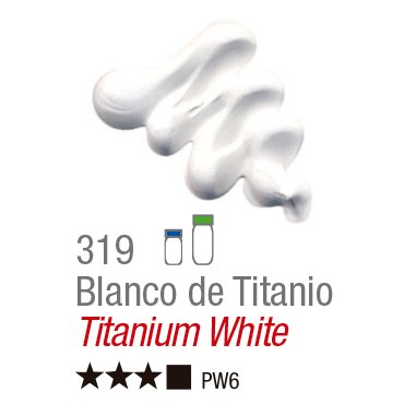 TINTA OIL COLORS ACRILEX CLASSIC 120ML BRANCO DE TITA