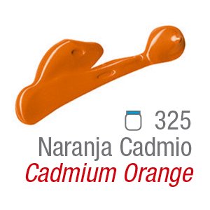 TINTA ACRYLIC COLORS 20ML LARANJA DE CADMIO 325