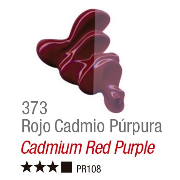 TINTA OIL COLORS ACRILEX 20 ML VERMELHO CÁDMIO PURPURA 373