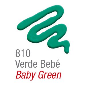 ACRIPUFF ACRILEX VERDE BEBE 810