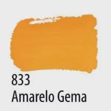 TINTA PVA 100ML ACRILEX AMARELO GEMA 833