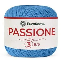 LINHA PASSIONE EUROROMA 150g 400 Metros AZUL PISCINA