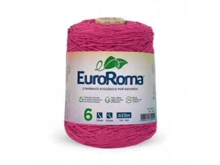 BARBANTE EUROROMA COLORIDO 4/6 600G 610M PINK