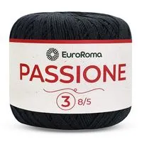 LINHA PASSIONE EUROROMA 150g 400 Metros PRETO