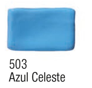 MASSA BISCUIT ACRILEX 90GR AZUL CELESTE 503