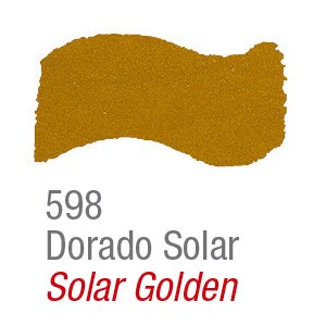 METAL COLORS ACRILEX 60ML DOURADO SOLAR 598